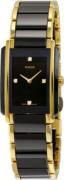 Rado Dameur R20845712 Integral Sort/Gul guldtonet stål