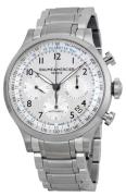 Baume & Mercier Herreur MOA10064 CAPELAND Sølvfarvet/Stål Ø44