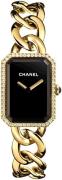 Chanel Dameur H3259 Premiere Sort/18 karat guld 20x28 mm