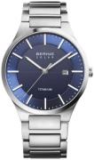 Bering Herreur 15239-777 Solar Blå/Titanium Ø39 mm