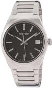Seiko Herreur SUR557P1 Dress Sort/Stål Ø38.9 mm