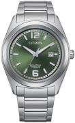 Citizen Herreur AW1641-81X Titanium Grøn/Titanium Ø42 mm