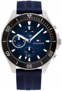 Tommy Hilfiger Herreur 1791920 Larson Blå/Gummi Ø46 mm