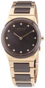 Bering Dameur 32230-765 Ceramic Brun/Rosaguldtonet stål Ø30 mm