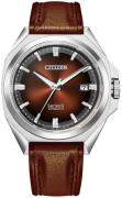 Citizen Herreur NB6011-11W Series 8 Brun/Læder Ø40 mm