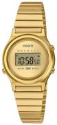 Casio Dameur LA700WEG-9AEF Vintage Guldfarvet/Guldtonet stål Ø26.3