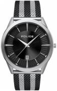 Police Herreur P15305JS02MM Classic Sort/Stål Ø44 mm