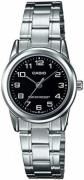 Casio Dameur LTP-V001D-1BUDF Classic Sort/Stål Ø25 mm