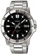Casio Herreur MTP-VD01D-1E2VUDF Classic Sort/Stål Ø45 mm