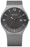 Bering Herreur 14440-077 Solar Sort/Stål Ø40 mm