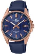 Casio Herreur EFV-150CL-2AVUEF Edifice Blå/Læder Ø42.6 mm