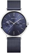 Bering Dameur 14236-303 Classic Blå/Stål Ø36 mm