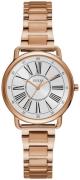 Guess Dameur W1148L3 Jackie Sølvfarvet/Rosaguldtonet stål Ø34 mm