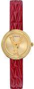 Versace Dameur VET300521 V Virtus Guldfarvet/Læder Ø28 mm