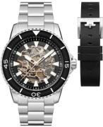 Thomas Earnshaw Herreur ES-8227-11 Wallis Sort/Stål Ø42 mm