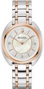 Bulova Dameur 98P219 Classic Sølvfarvet/Stål Ø35 mm