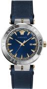 Versace Herreur VE2G00221 Aion Blå/Læder Ø44 mm