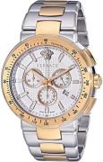 Versace Herreur VFG130015 Mystique Chrono Hvid/Stål Ø45 mm