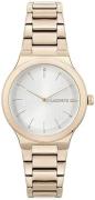 Lacoste Dameur 2001180 Chelsea Sølvfarvet/Rosaguldtonet stål Ø34 mm