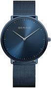 Bering Herreur 15739-397 Ultra Slim Blå/Stål Ø39 mm