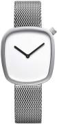 Bering Dameur 18034-004 Classic Hvid/Stål