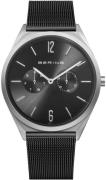 Bering Herreur 17140-102 Sort/Stål Ø40 mm