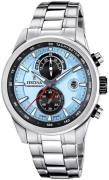Festina Herreur F20694-2 Classic Blå/Stål Ø44 mm