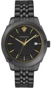 Versace Herreur VEV901823 Icon Classic Sort/Stål Ø42 mm