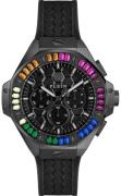 Philipp Plein PWPSA0724 Chrono Royal Sort/Gummi Ø42 mm