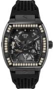 Philipp Plein Herreur PWBAA1923 The Skeleton Gummi Ø44 mm