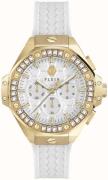 Philipp Plein PWPSA0624 Chrono Royal Hvid/Gummi Ø42 mm