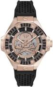 Philipp Plein Herreur PWPFA0324 The Skeleton Rosa guldfarvet/Gummi