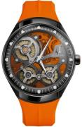 Bulova Herreur 28A205 Accutron DNA Casino Orange/Gummi Ø45 mm
