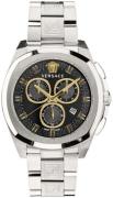 Versace Herreur VE7CA0723 Chrono Grå/Stål Ø43 mm