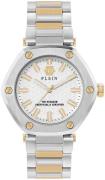 Philipp Plein Dameur PW1BA0523 The Hexagon Hvid/Gul guldtonet stål