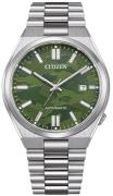 Citizen Herreur NJ0159-86X Tsuyosa Collection Grøn/Guldtonet stål