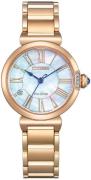 Citizen Dameur EM1063-89D Classic Blå/Rosaguldtonet stål Ø30 mm