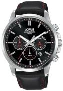 Lorus Herreur RT313JX9 Sports Sort/Læder Ø43 mm