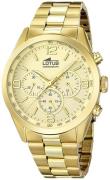 Lotus Herreur 18153/2 Minimalist Guld/Gul guldtonet stål Ø43 mm