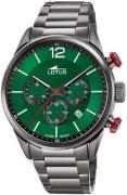 Lotus Herreur 18686/4 Classic Grøn/Stål Ø43 mm