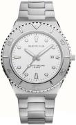 Bering Herreur 18940-704 Classic Hvid/Stål Ø40 mm