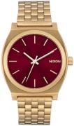 Nixon Herreur A0455098-00 Classic Rød/Rosaguldtonet stål Ø42 mm
