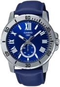 Casio Herreur MTP-VD200L-2BUDF Classic Blå/Læder Ø45 mm