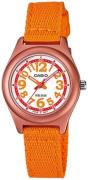 Casio Dameur LTR-19B-4B3VDF Classic Hvid/Tekstil Ø33 mm