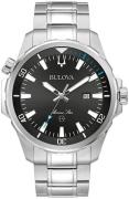 Bulova Herreur 96B382 Marine Star Sort/Stål Ø44 mm