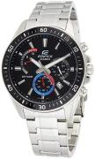 Casio Herreur EFR-552D-1A3 Edifice Sort/Stål Ø47 mm