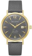 Bulova Herreur 97B203 Sinatra Grå/Læder Ø41 mm
