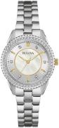 Bulova Dameur 98L223 Crystal Sølvfarvet/Stål Ø30 mm