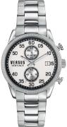 Versus by Versace Herreur S66020016 Shoreditch Hvid/Stål Ø44 mm