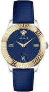 Versace Dameur VEVC00219 Greca Blå/Læder Ø39 mm